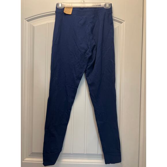 NWT Pink Women’s Cotton Stretch High Waist Full Length Campus Jogger Size S Blue - Picture 3 of 7